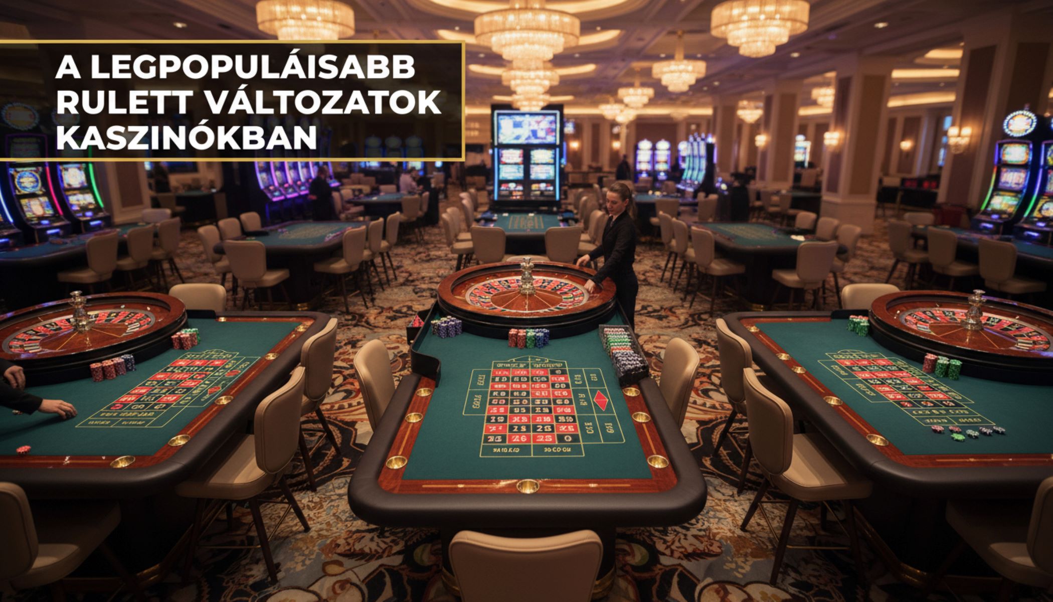 A legnépszerűbb rulett változatok kaszinókban
